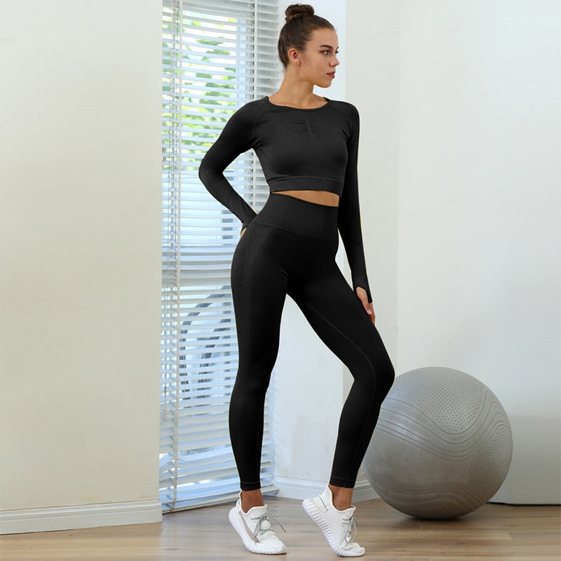 Women Fitness Yoga Suit