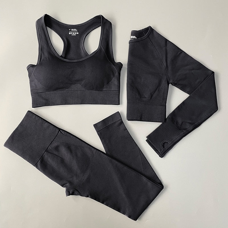 Seamless Women Yoga Set