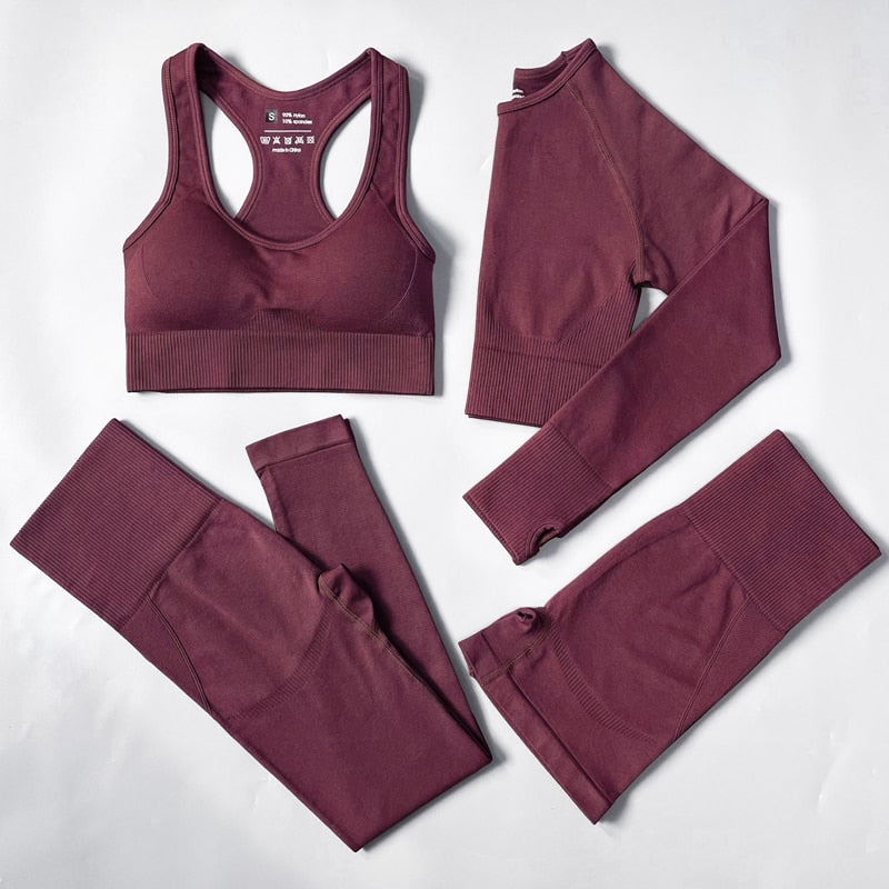 Seamless Women Yoga Set