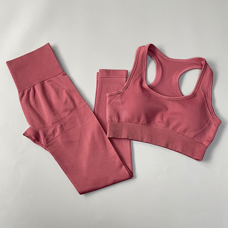 Seamless Women Yoga Set