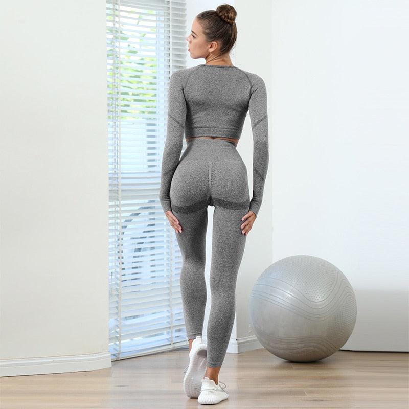 Women Fitness Yoga Suit
