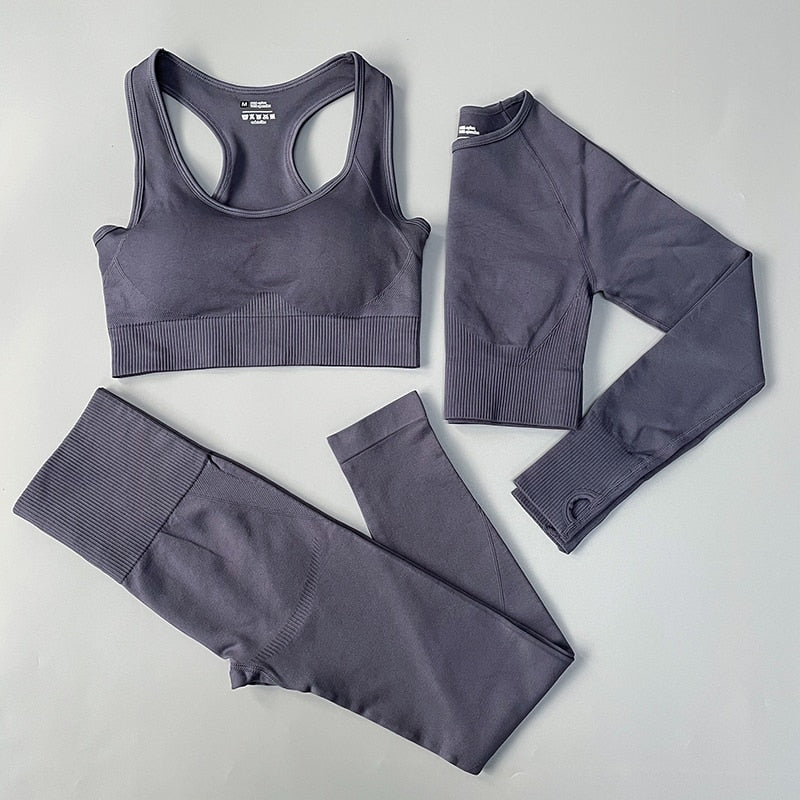 Seamless Women Yoga Set