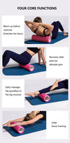 33cm Yoga Column Foam Axis Massage roller Muscle Back Muscle  MassageThe grid Back training set shipping
