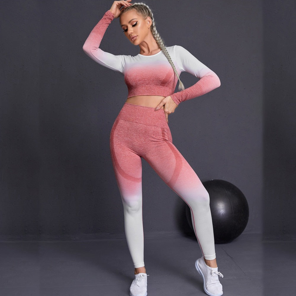 Women Sports Yoga Set