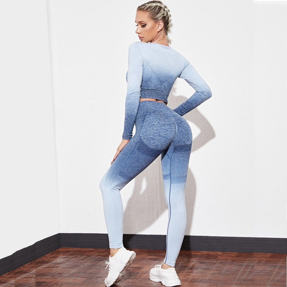 Women Sports Yoga Set