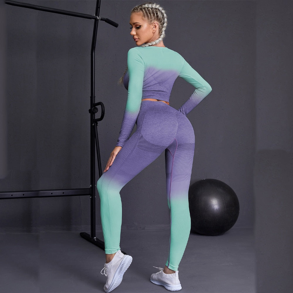 Women Sports Yoga Set