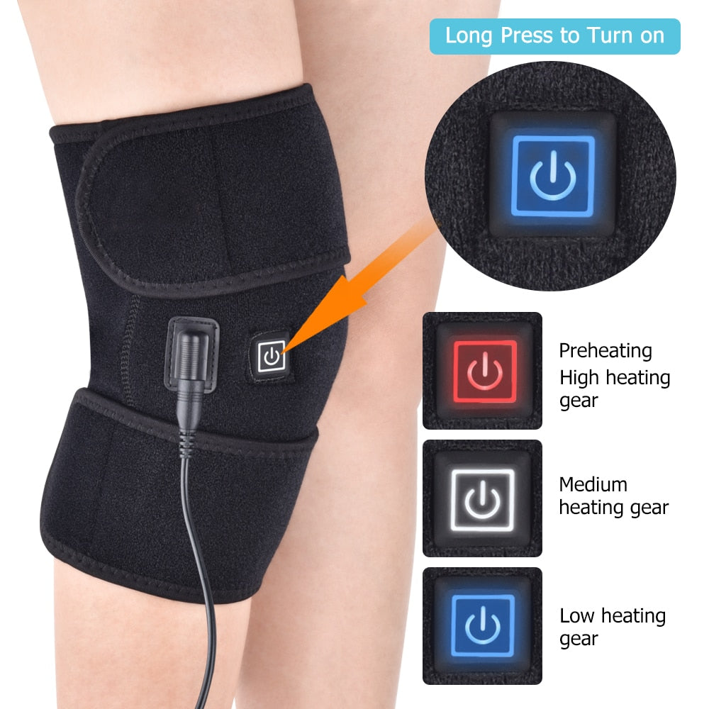 Arthritis Knee Support Brace Infrared Heating Therapy Kneepad Pain Relieve Knee Joint Pain Knee Rehabilitation Sports Knee